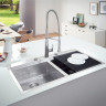 Кухонна мийка сталева Grohe K800, 102x56 (31585SD0)