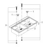Кухонна мийка сталева Grohe K800, 102x56 (31585SD0)