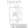 Душовий піддон Radaway Argos D, 160x90 (4ADN916-02)