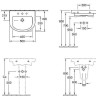 Умивальник підвісний Villeroy&Boch Subway 2.0, 60 (711462R1)