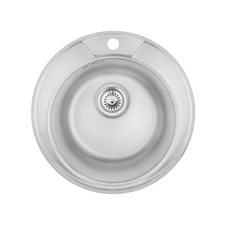 Кухонна мийка сталева Cosh, 49x49 (COSH7104P08)