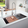 Кухонна мийка сталева Grohe K800, 102x56 (31586SD0)