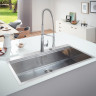 Кухонна мийка сталева Grohe K800, 102x56 (31586SD0)