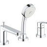 Смеситель для ванны Grohe BauEdge, однорычажный, хром (2511700A)