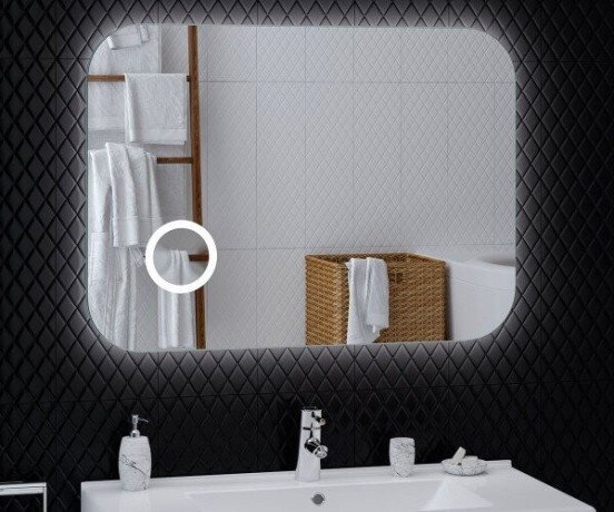 Зеркало в ванную Sanwerk Ultra Oko, 80x65 (ZU0000160)