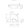 Душовий піддон Radaway Naxos A, 90x90 (SBA9941-1)
