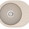 Кухонная мойка гранитная Vankor Lira, 57x45, бежевый (LIRA LMO 02.57 BEIGE)