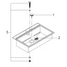 Кухонна мийка сталева Grohe K800, 85x56 (31584SD0)