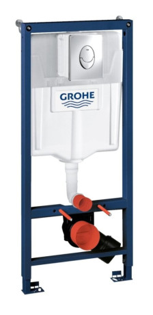 Комплект: Унітаз Grohe Bau Rimless + Інсталяція Grohe Rapid SL (39427CB0)