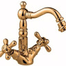 Змішувач для біде Emmevi Deco Old, двовентильний, бронза (BR12614P)