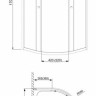 Душова кабіна Radaway Classic, 80x80 (30011-04-01)