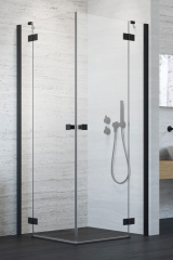 Душова кабіна Radaway Essenza New Black KDD, ліва, 80x80 (385061-54-01L)
