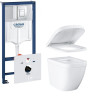 Комплект: Унітаз Grohe Euro + Інсталяція Grohe Rapid SL (UA39206CB0)