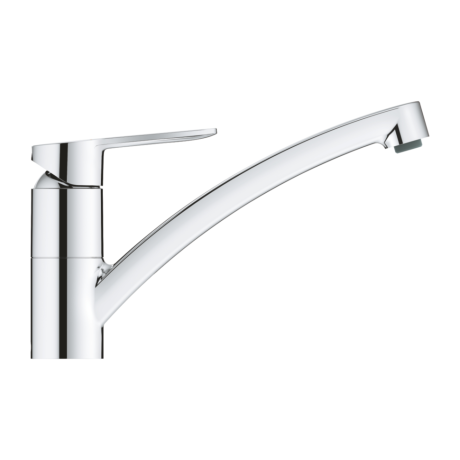 Змішувач для кухні Grohe BauEco, одноважільний, хром (31680000)