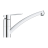 Змішувач для кухні Grohe BauEco, одноважільний, хром (31680000)