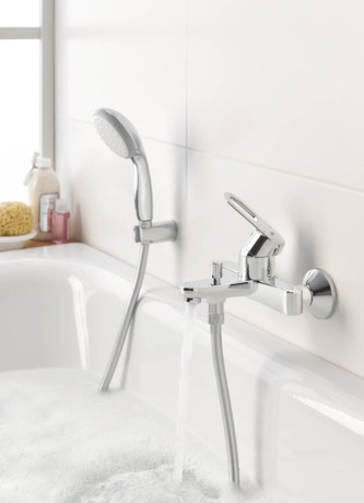Смеситель для ванны Grohe BauLoop, однорычажный, хром (23603000)