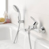 Смеситель для ванны Grohe BauLoop, однорычажный, хром (23603000)
