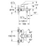 Смеситель для ванны Grohe BauLoop, однорычажный, хром (23603000)