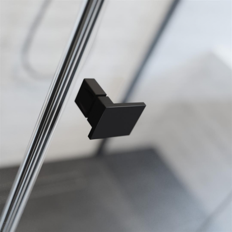 Душевая кабина Radaway Essenza New Black KDD, левая, 90x90 (385060-54-01L)