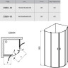 Душова кабіна Ravak Chrome CSKK4, 90x90 (3Q170C00Z1)
