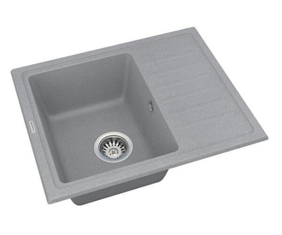 Кухонная мойка гранитная Vankor Lira, 55x45, серый (LIRA LMP 02.55 GRAY)