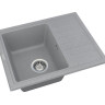 Кухонная мойка гранитная Vankor Lira, 55x45, серый (LIRA LMP 02.55 GRAY)