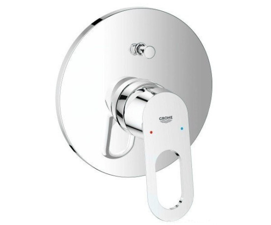 Змішувач для ванни Grohe BauLoop, одноважільний, хром (29081000)
