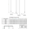 Душова стінка Radaway Walk-In Euphoria III W3 130 (383135-01-01)