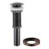 Умивальник накладний Kraus Galaxy Fire Red, 43 (GV-200-19MM)