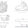 Ванна кварилова Villeroy&Boch Loop&Friends LuXXus, 145х145 (UBQ145LUX3V-01)