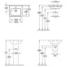 Умивальник підвісний Villeroy&Boch Subway 2.0, 45 (731545R3)