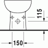 Біде підлогове Duravit D-Code (22381000002)