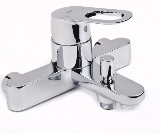 Комплект змішувачів 3 в 1 Grohe Bau Loop, хром (123214S)