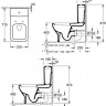 Унітаз компакт Villeroy&Boch Architectura (56871001)