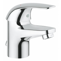 Змішувач для умивальника Grohe Euroeco, одноважільний, хром (32881000)