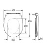 Cиденье для унитаза Grohe Bau Ceramic (39492000)