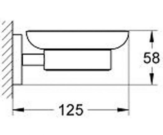 Мильниця Grohe Essentials (40444001)