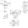 Комплект змішувачів 3 в 1 Grohe BauEdge, хром (UA123365S0)