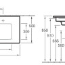 Умивальник підвісний Villeroy&Boch Venticello, 120 (4104CLR1)