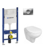 Комплект: Унітаз Kolo Idol + Інсталяція Geberit Duofix + Клавіша Delta 11 (M1310002U+458.126.00.1+115.120.46.1)