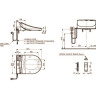 Сидіння для унітазу Toto Natural Curve (TCF6532GNW1)