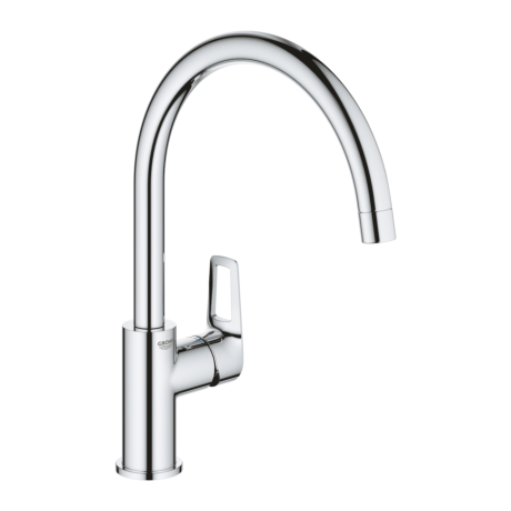 Змішувач для кухні Grohe BauLoop, одноважільний, хром (31232001)