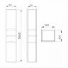 Пенал в ванную Sanwerk Alessa Air, 35 (MV0000367)