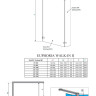 Душова стінка Radaway Walk-In Euphoria IV W4 80 (383140-01-01)