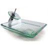 Умивальник накладний Kraus Oceania Clear, 46 (GVS-930-19MM)