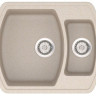 Кухонная мойка гранитная Vankor Norton, 63х51, бежевый (NORTON NMP 03.63 BEIGE)