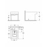 Біде підлогове Grohe Cube Ceramic (3948700H)