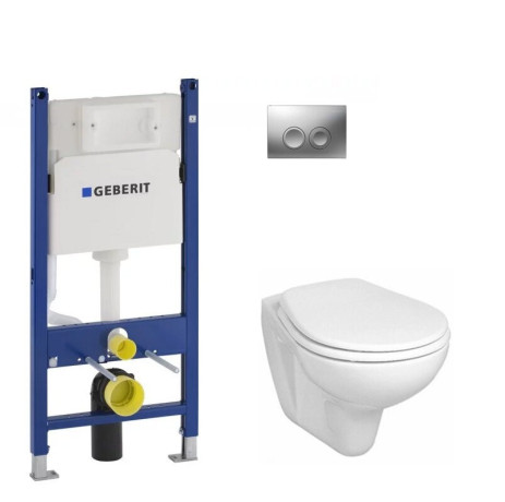 Комплект: Унітаз Kolo Idol + Інсталяція Geberit Duofix + Клавіша Delta 21 (M1310002U+458.126.00.1+115.125.46.1)