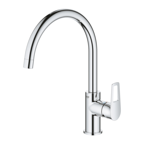 Смеситель для кухни Grohe BauLoop, однорычажный, хром (31368001)