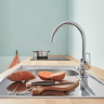 Смеситель для кухни Grohe BauLoop, однорычажный, хром (31368001)